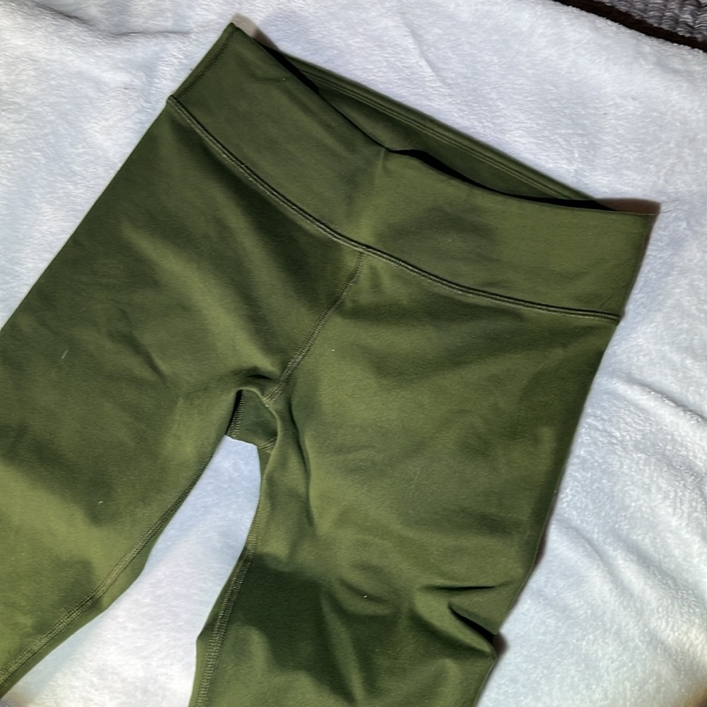 Fabletics green workout leggings powerflex Medium